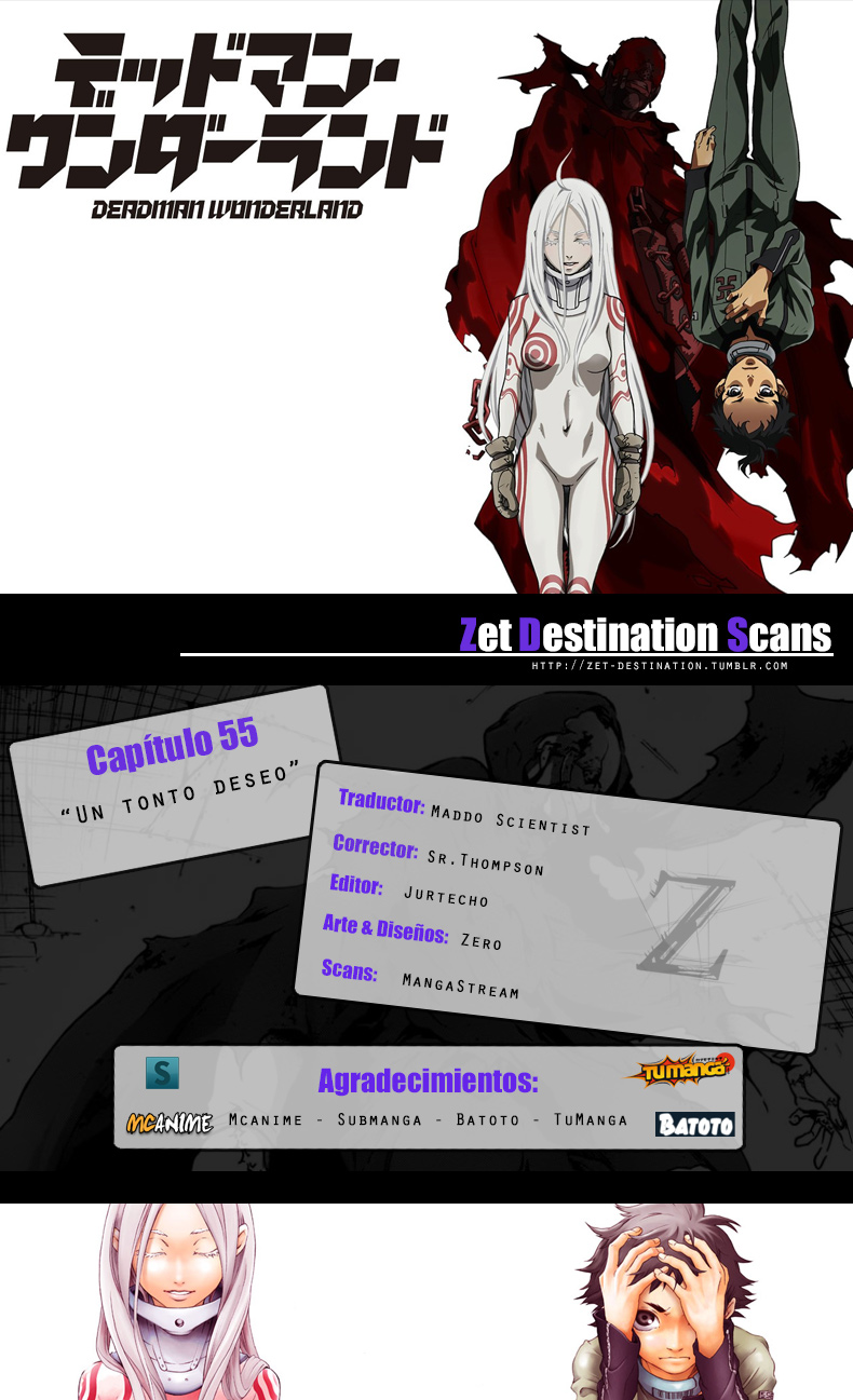 Deadman Wonderland-Volume 13 Chapter 55